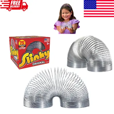 The Original Slinky Walking Spring Toy Metal Slinky Fidget Toys Party Favors • $5.13