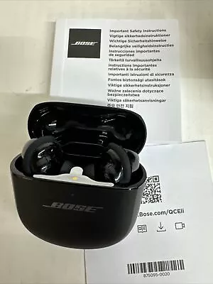 Bose QuietComfort Earbuds II In Ear Wireless Headphones - Black • $119