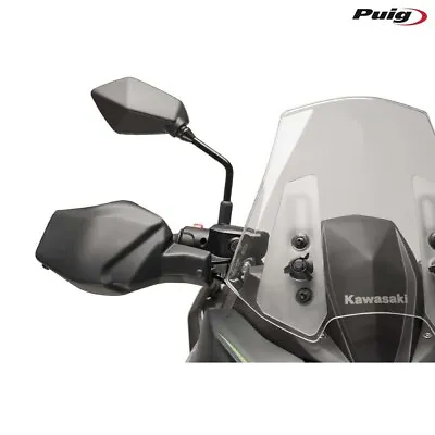 PUIG 8951J Hand Guards Matte Black For Kawasaki 650 Kle Versys 2015-2020 • £144.34
