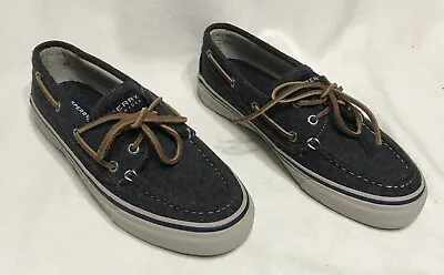 SPERRY : Top-Sider Wool Deck Sailing Boat Shoes Vgc - Size UK 7  US 8M EU 40.5 • £33.95