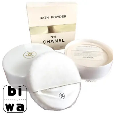 CHANEL No 5 Bath Powder 227g 8oz With Box Puff Vintage Good Condition NEW • £197.90