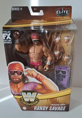 Mattel WWE Legends  Macho Man  Randy Savage Series 11 Elite Collection  • $44.99