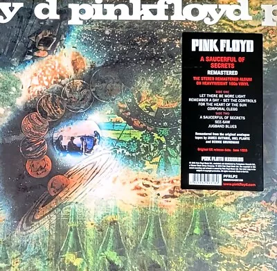 Pink Floyd - A Saucerful Of Secrets - 180-gram Vinyl Lp  Newsealed   Stereo Mix • $24.98