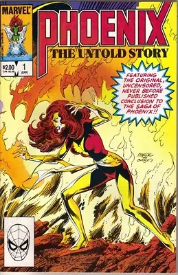 Phoenix The Untold Story Comic Book #1 Marvel Comics 1984 VERY HIGH GRADE UNREAD • £12.06