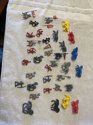 Vintage Battle Masters Board Game Parts Lot Of 32 Knights Horses Others Read!! • $22.50