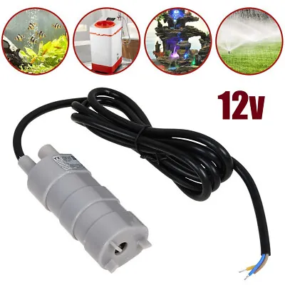 12V Water Pump Submersible Caravan Camper Motorhome High Flow Whale Pump 12 Volt • £10.29