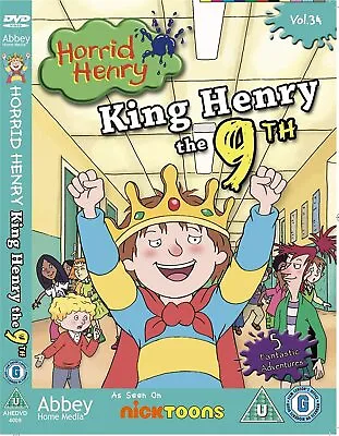 Horrid Henry - King Henry The 9th [DVD] New Sealed UK Region 2 • £2.97