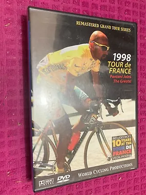 RARE - 1998 Tour De France 3 DVD Set World Cycling Productions - Marco Pantani  • $54.69