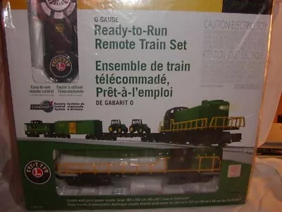 Lionel 6-81480 John Deere Remote LionChief Freight Diesel Train Set O27 New 2016 • $399.99