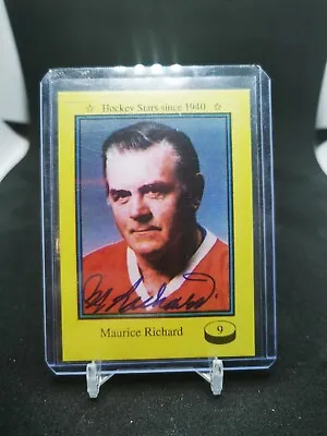 1992 Sport-Flash Autographes #9 Maurice Richard • $53.60