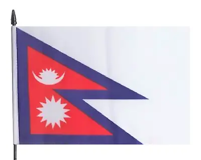 £5.75 • Buy Nepal Medium Hand Waving Flag 