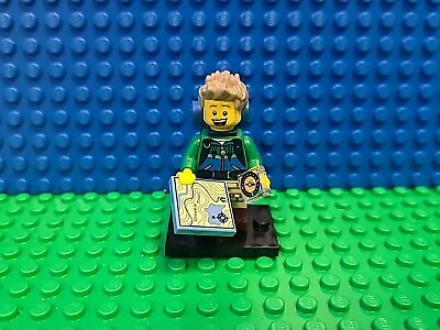 Lego Hiker Collectible Minifigure Series 16 CMF 71013 Lot HTF Rare Retired Map • $11.99