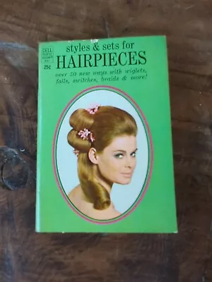 Vintage 1968 Styles & Sets For Hair Pieces Dell Pocket Book Hair Braiding Design • $25