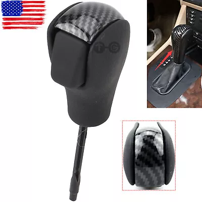 Carbon Fiber Automatic Gear Shift Knob Shifter For BMW E46 E39 E36 EXJ3891859 • $19.96