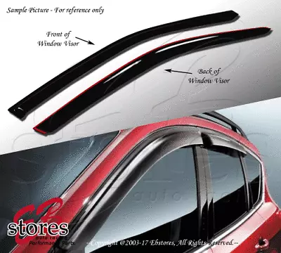 Vent Shade Window Visors 2DR Chevy S10 S-10 95-07 1995-2004 2005 2006 2007 2pcs • $25.89