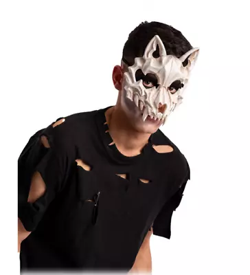 £11.99 • Buy Wolf Skull Mask Prop Adult Halloween Dog Fox Skeleton Animal Canine Fancy Dress