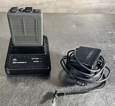 Vintage MOTOROLA Minitor II Pager With Dock • $74.99