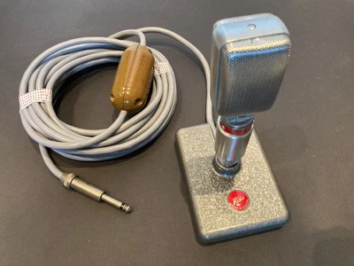 £245 • Buy Vintage 1950s Reslo Reslosound Ribbon Microphone 30/50 Ohm (tested, Working)