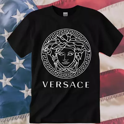 SALE!!Versace Logo Unisex T-shirt Size S-5XL PRINTED FANMADE • $22.99