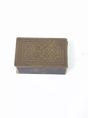 £9.99 • Buy A Lovely Antique/Vintage Engraved Brass Matchbox Holder