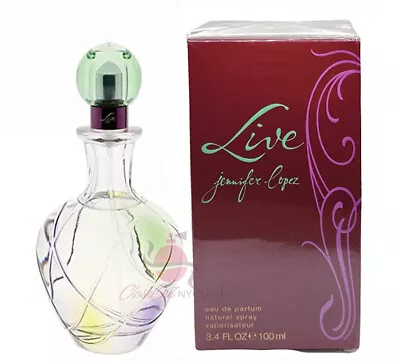 Jennifer Lopez Live 3.4 Oz / 100 Ml EDP Perfume Spray For Women • $21.99