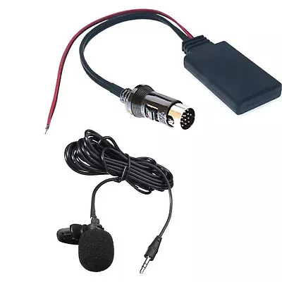 Car AUX Bluetooth Adapter Audio Microphone Cable For Kenwood 13-Pin CD Stereo C • $15.39
