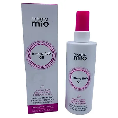 Mama Mio Tummy Rub Oil Pregnancy Skincare OMEGA-Rich Stretch Mark 4 Oz • $22.49