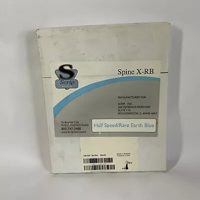 Expired Scrip Hessco X-Ray Film Spine X-RB 100 NIF 8x10in 20x25 New In Box • $23.99