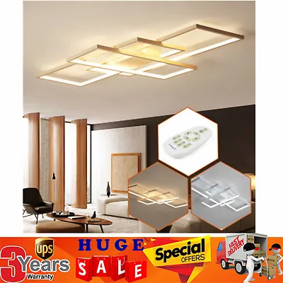Modern LED Acrylic Ceiling Light Flush Mount Lamp Chandelier Living Room • $61