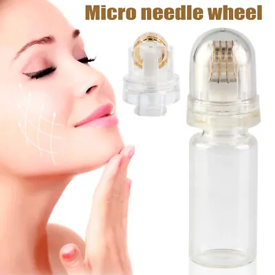 $14.55 • Buy Gold Derma Roller Micro Needles Scars Skin Care Anti Aging Anti-winkle 64 Needle