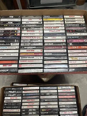 $8 • Buy Metal/rock Cassette Bridage~you Pick~hair/heavy/hard~combined Shipping~list #1