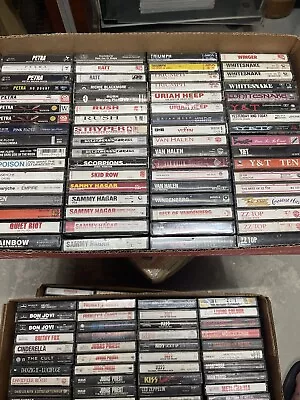 Metal/rock Cassette Bridage~you Pick~hair/heavy/hard~combined Shipping~list #1 • $7