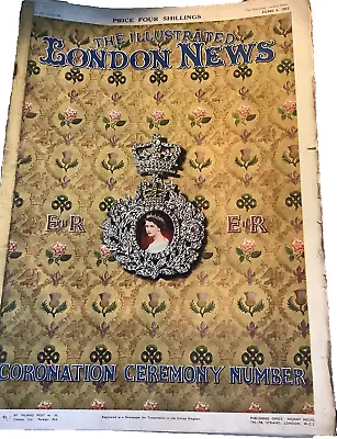 Vintage Illustrated London News Coronation Special 6 June 1953 • £6.95