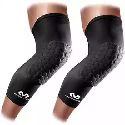  McDavid Leg Sleeve Hexpad Knee Pad Cuff Prevents Impact Injuries L Black Just 1 • $4