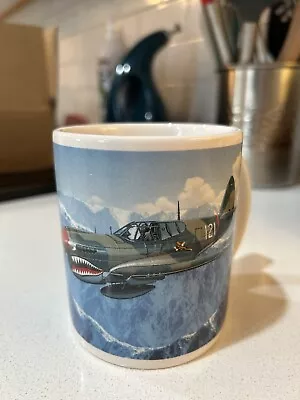 Stan Stokes P-40 Warhawk Fighter Bomber WW2 Wartime Aviation Art Coffee Mug • $8.99