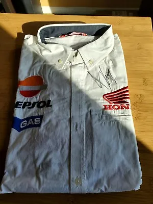 Marc Marquez Autographed Repsol Honda Pit Shirt  • $900