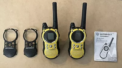 Motorola Talkabout T9500 Two Way Radios Used With Batteries Untested No Charger • $10