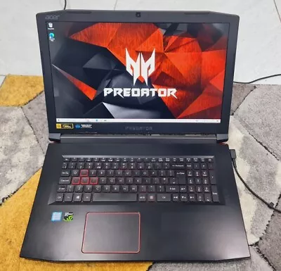 Gaming Acer Predator Helios 30017.3  LaptopIntel Core I5-8300H16GB 512GB SSD • £182