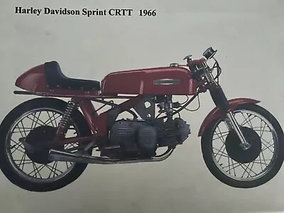 Original 1966 Aermacchi Ala-d'oro Harley-davidson Crtt-250 Vintage Road Racer  • $35925