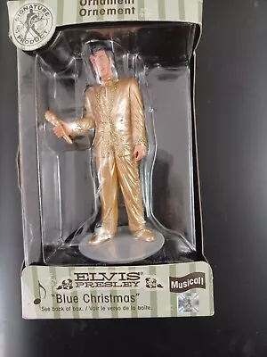 Elvis Presley American Greetings Blue Christmas Christmas Ornament • $10