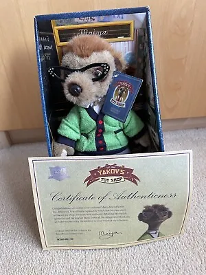 Maiya Meerkat Compare The Market Soft Toy In Original Box With Tag & Certificate • £4
