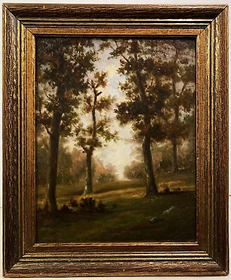 HARRY LEROY JOHNSON 20th C. American PENNSYLVANIA LANDSCAPE PAINTING • $200