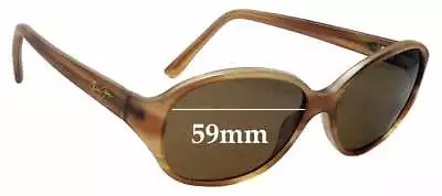 SFx Replacement Sunglass Lenses Fits Maui Jim MJ221 Ginger - 59mm Wide • $33.99