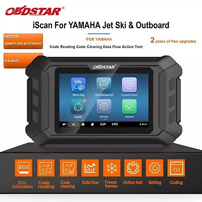 OBDSTAR IScan YAMAHA Jet Ski & Outboard Marine Diagnostic Tool Code Reader Scan • $359