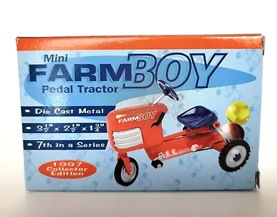XONEX Mini Farm Boy Pedal Tractor 1997 Diecast Metal Collector Edition  • $12.95