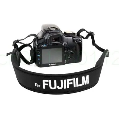 Camera Neoprene Neck Shoulder Strap For Fuji Fujifilm XT10 X100T X100S X10 X20 • $25.30
