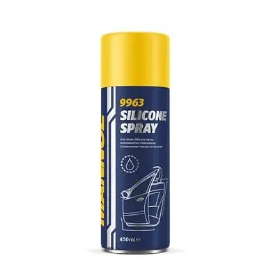 £7.22 • Buy 450ML Mannol Silicone Spray Lubricant High Performance Multi Purpose