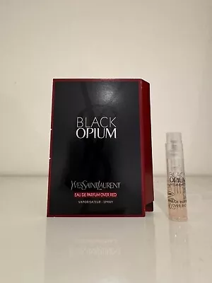 Yves Saint Laurent Black Opium Eau De Parfum Over Red Sample • £6