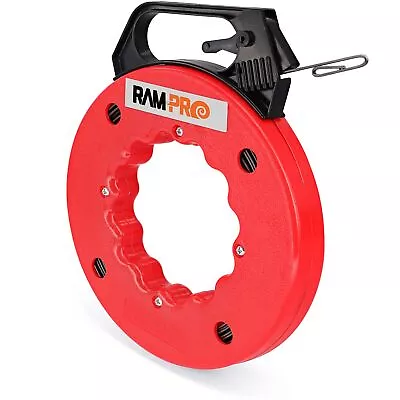 Fish Tape Wire Puller 50ft - Easy To Use Cable Puller Tool With Double Loop T... • $33.53