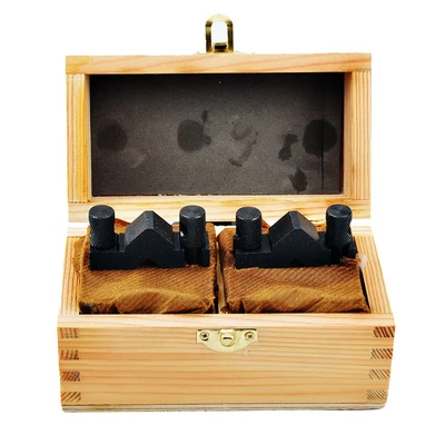 $65.45 • Buy Two V-block Grounding Pairs With-clamp-set Precision-matching Precision 90 °new